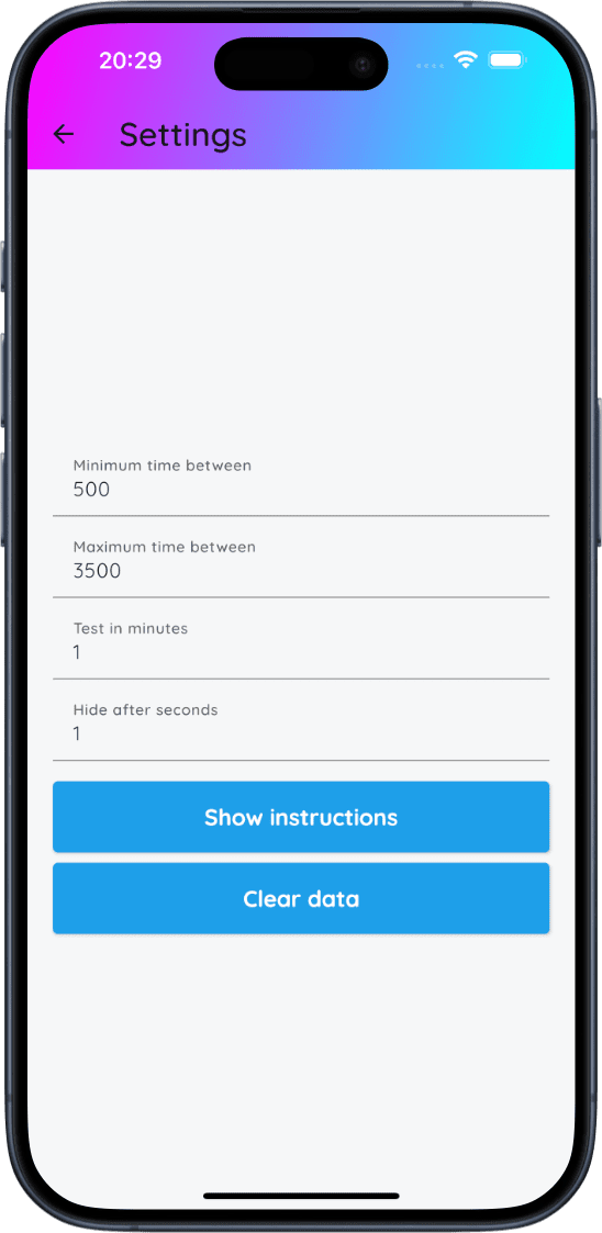 Stroop Buddy screenshot 2